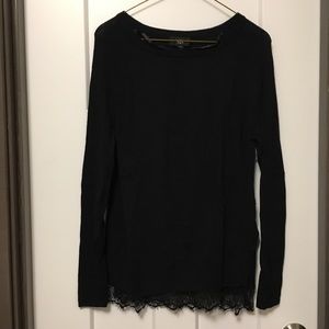 Black long sleeve shirt/sweater